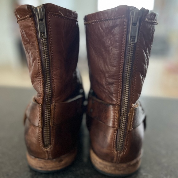 Men’s Frye leather harness boot size 11.5 - Picture 3 of 6